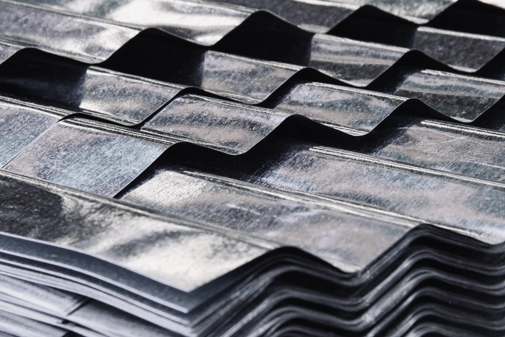 Láminas Acanaladas. Lámina de Zinc